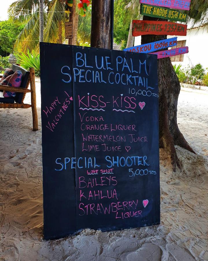 Bed and Breakfast Blue Palm Zanzibar Bwejuu Exterior foto